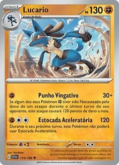 Lucario - Reverse Foil SV1 114/198