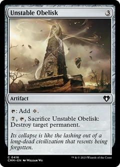 Obelisco Instável - Foil - CMM 0416 - ING