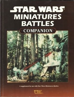 Star Wars - Miniatures Battles Companion (RPG) - Usado - em Inglês