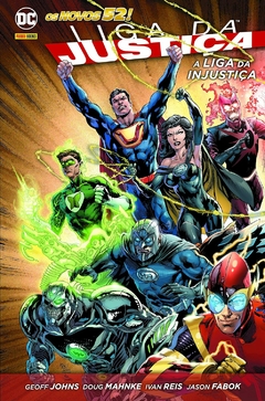 Liga da Justiça - A Liga Da Injustiça - Capa dura - Usado