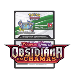 Pokémon Código Online Desafio Estratégico Obsidiana em Chamas SV3