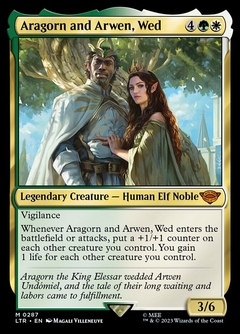 Aragorn e Arwen, Casados LTR 287 PT/ING