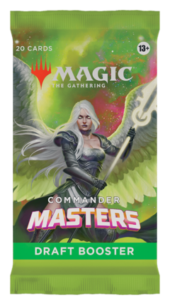 Magic Commander Masters - Booster de Draft - Inglês