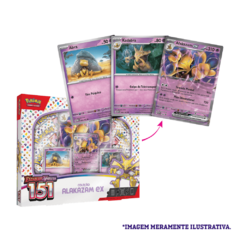 Box Pokémon Escarlate e Violeta - 151 - Alakazam ex - Lojabat