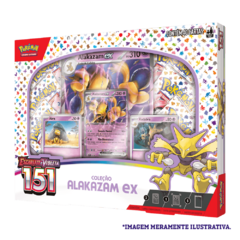 Box Pokémon Escarlate e Violeta - 151 - Alakazam ex - comprar online