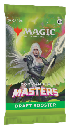 Magic Commander Masters - Booster de Draft - Inglês - comprar online