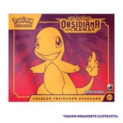 Box Pokémon Treinador Avançado Escarlate e Violeta 3 Obsidiana em Chamas