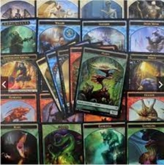 MAGIC BOOSTER REPACK 50 CARDS FICHAS TOKENS