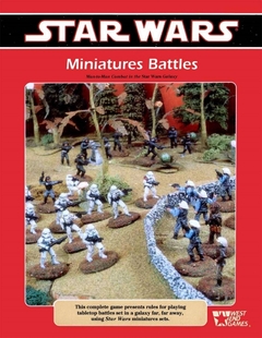 Star Wars Miniatures Battles: Man-to-Man Combat in the Star Wars Galaxy (RPG) - Usado - em Inglês