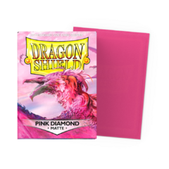 Dragon Shield - Matte - Pink Diamont (100 unidades)