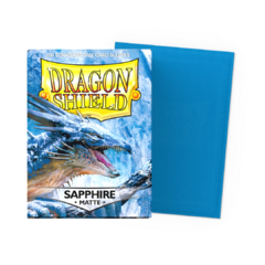 Dragon Shield - Matte - Sapphire (100 unidades)