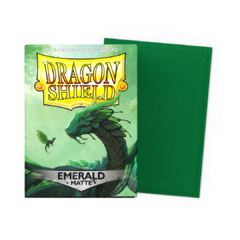 Dragon Shield - Matte - Emerald (100 unidades)