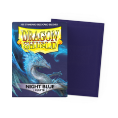 Dragon Shield - Matte - Nigth Blue (100 unidades)