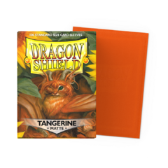 Dragon Shield - Matte - Tangerine (100 unidades)