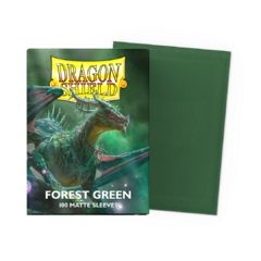Dragon Shield - Matte - Forest Green (100 unidades)