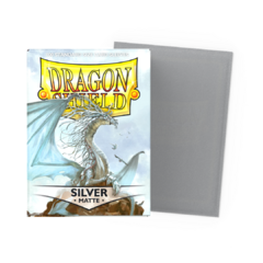 Dragon Shield - Matte - Silver (100 unidades)
