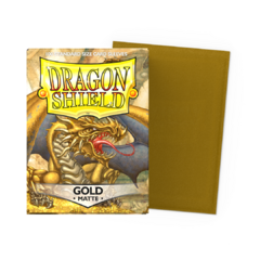 Dragon Shield - Matte - Gold (100 unidades)