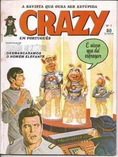 CRAZY - Lote c/ 5 revistas - números variados