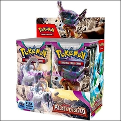 Box Display Pokémon Escarlate e Violeta 2 - Evoluções em Paldea