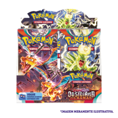 Box Display Pokémon Escarlate e Violeta 3 - Obsidiana em Chamas