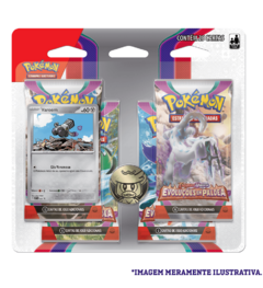 Blister Quadruplo Pokémon Escarlate e Violeta 2 Evoluções em Paldea - comprar online