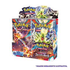 Box Display Pokémon Escarlate e Violeta 3 - Obsidiana em Chamas na internet