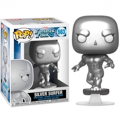 FUNKO POP! MARVEL: FANTASTIC FOUR - SURFISTA PRATEADO(SILVER SURFER) #563