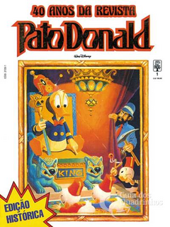 40 Anos da Revista Pato Donald Nº01 1990 - Usado