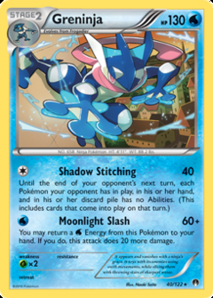 Greninja BKP 040/122 Foil