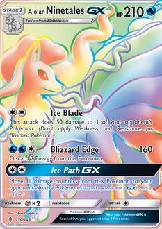 Ninetales De Alola-GX GRI 150/145