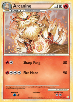 Arcanine HS 1/123