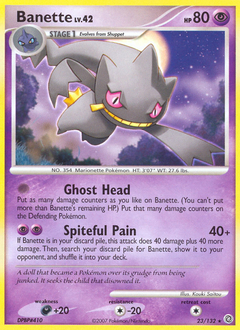 Banette SW 023/132 Reverse Foil Muito Usado