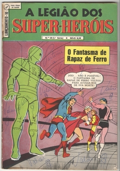 Lançamento Nº 10 Legião Dos Super-heróis! Ebal Ago 1969