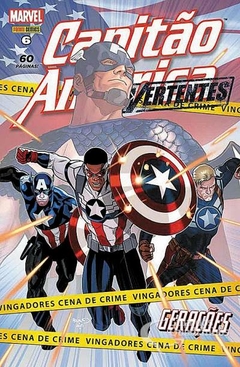 Capitão América 1ª Série Vol 06 - Usado