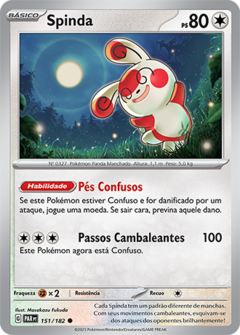 Spinda - Reverse Foil SV4 151/182