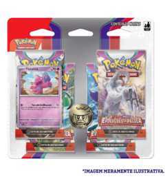 Blister Quadruplo Pokémon Escarlate e Violeta 2 Evoluções em Paldea - Lojabat