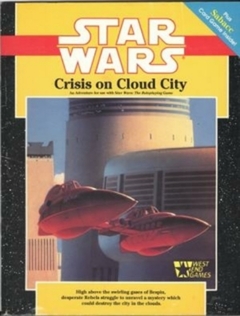 Star Wars - Crisis on Cloud City (RPG) - Usado - em Inglês