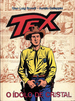 Tex, O Ídolo de Cristal - Capa Dura, Usado Moderadamente