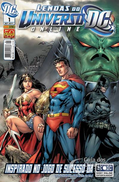 Lendas do Universo DC Online (Completo) Vol.01 a 09 - Usado Moderadamente