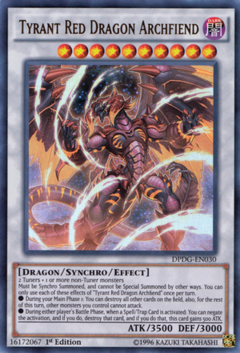 Tirano Dragão Vermelho Arquidemônio / Tyrant Red Dragon Archfiend