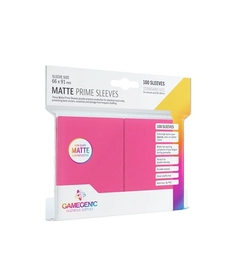 Gamegenic Matte Prime Sleeves Rosa Standard Size 100 Un