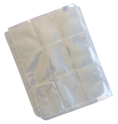 Ultimate Pro - Folha Fichario 9 bolsos e 11 Furos Transparente 22,5CM X 29CM - comprar online