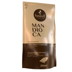 Refil Shampoo Haskell Mandioca 250ml Crescimento Hidratacao