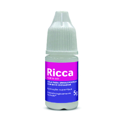 Cola para Unha Postica Ricca Belliz 5g Glue & Go