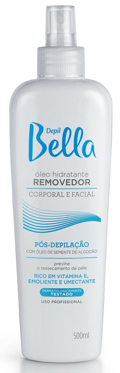 OLEO REMOVEDOR DEPILBELLA 500ML SEMENTE DE ALGODAO