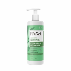 Sabonete Liquido Raavi Revitalizante Clorofila Tomate 200ml