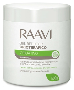 GEL REDUTOR CRIOATIVO RAAVI 500ML MEDIDAS E CELULITE