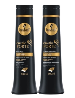 HASKELL CAVALO FORTE SHAMPOO CONDICIONADOR 500G FORCA BRILHO