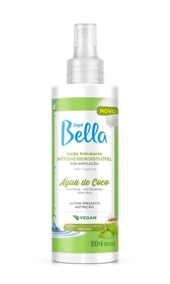 LOCAO POS DEPILACAO DEPIL BELLA AGUA DE COCO 300ML VEGAN