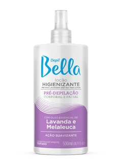 LOCAO HIGIENIZANTE DEPIL BELLA 500ML LAVANDA E MELALEUCA